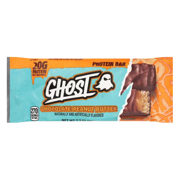Ghost Chocolate Peanut Butter Protein Bar 2.3 oz
