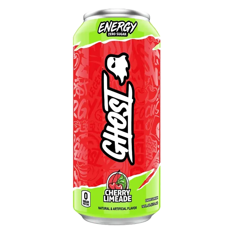 Ghost Energy Cherry Limeade Energy Drink, 16 fl oz Can