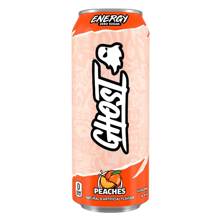 Energy Drink Zero Sugar Peaches Can