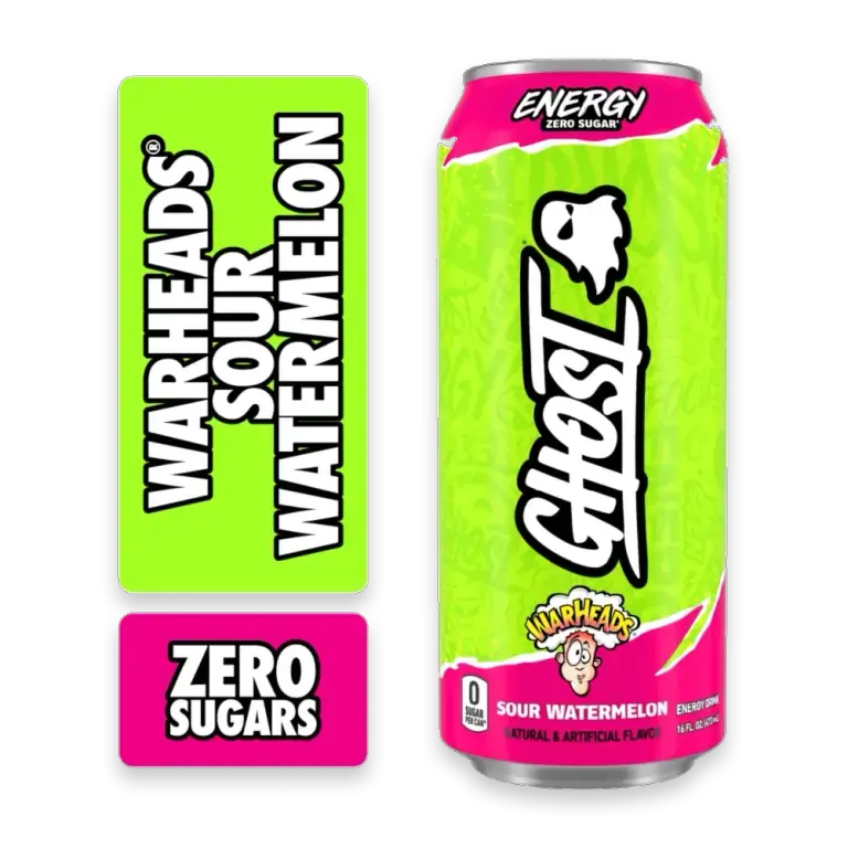 Ghost Energy Warheads Sour Watermelon