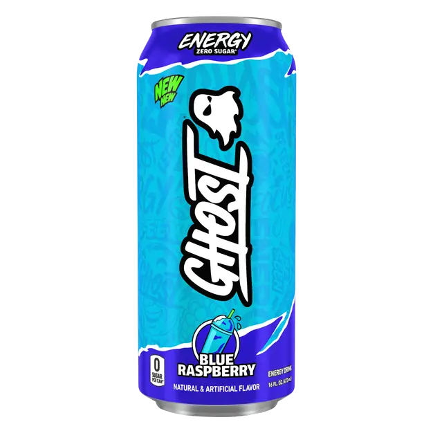 Zero Sugar Blue Raspberry Energy Drink
