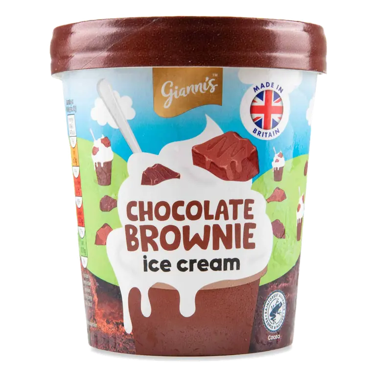 Chocolate Brownie Ice Cream