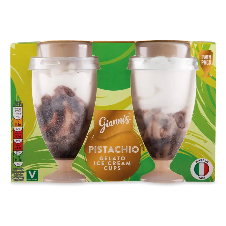 Gelato Ice Cream Cups