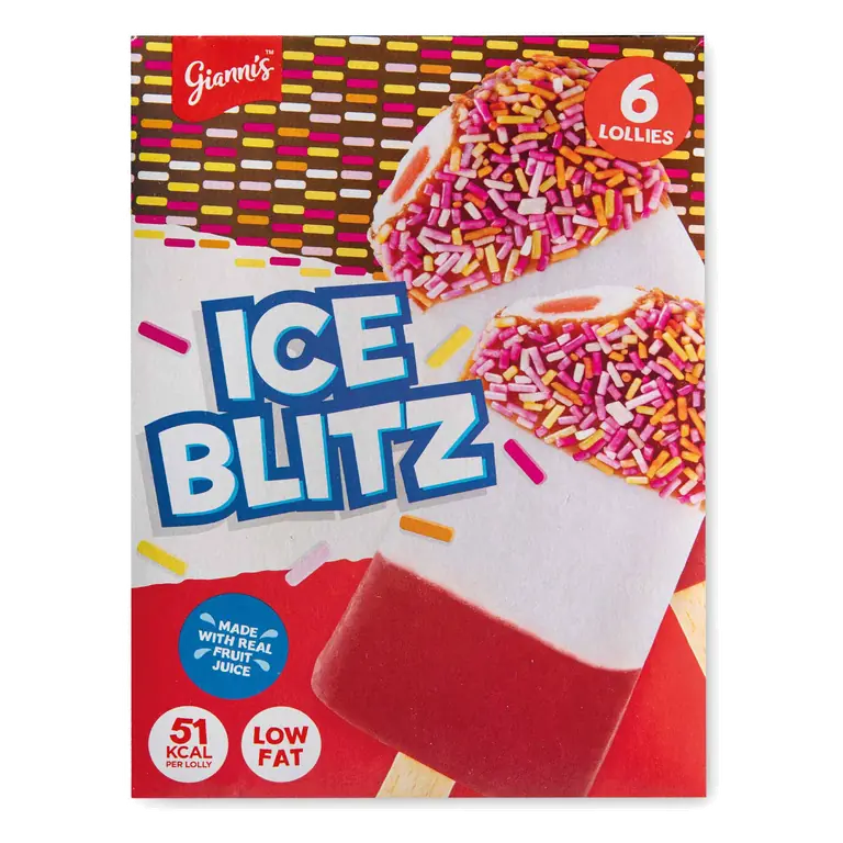 Ice Blitz Lollies