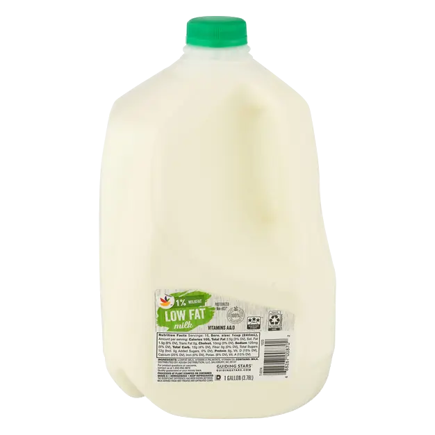 1% Low Fat Milk