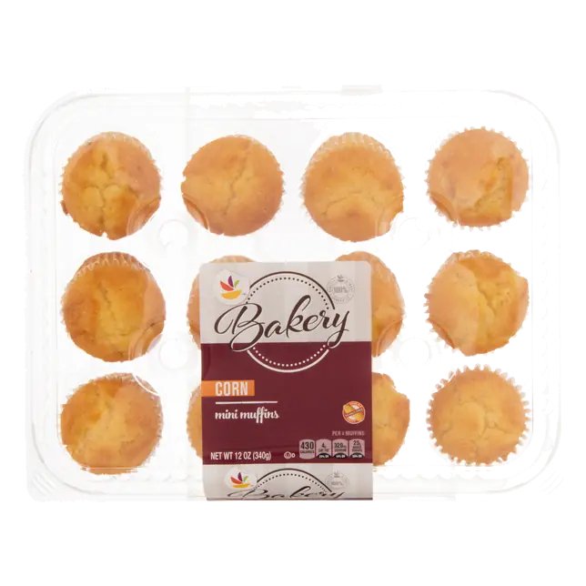 Bakery Corn Mini Muffins - 12 ct