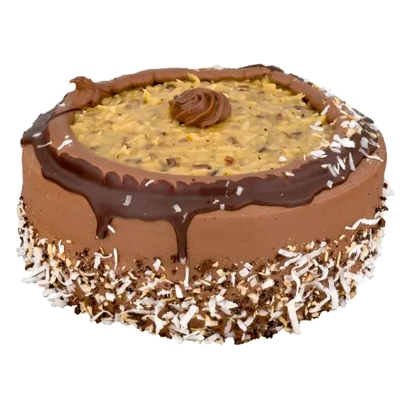 Bakery Double Layer German Chocolate Cake 7 Inch