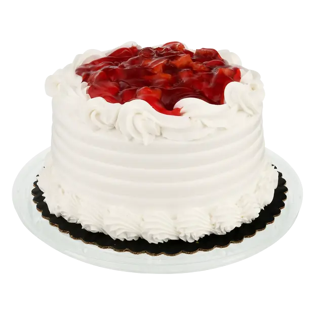 Bakery Double Layer Round Strawberry Shortcake
