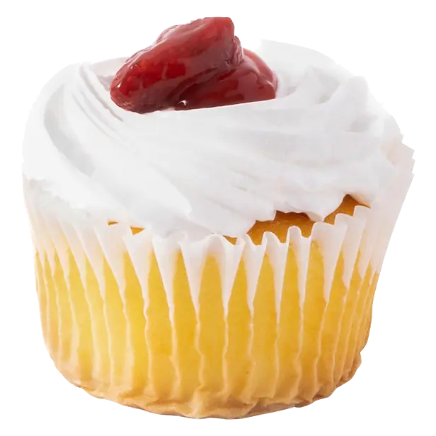 Bakery Jumbo Filled Strawberry Shortcake Cupcake