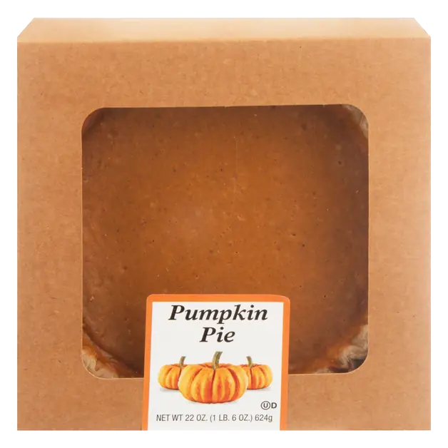 Bakery Pumpkin Pie 8 Inch
