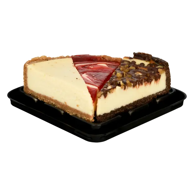 Bakery Variety Cheesecake Sampler Slices - 3 ct