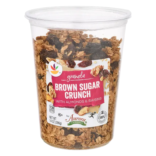 Brown Sugar Crunch Granola with Almond & Raisins