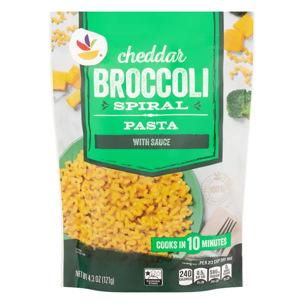 Cheddar Broccoli Pasta with Sauce