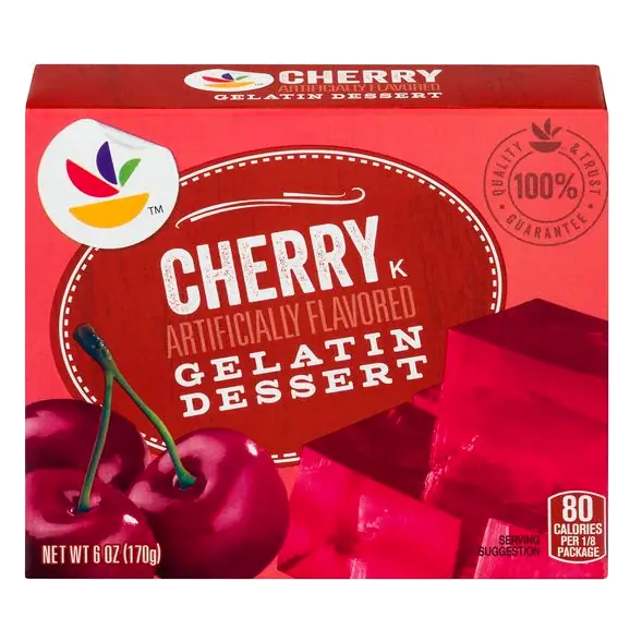 Cherry Gelatin Dessert