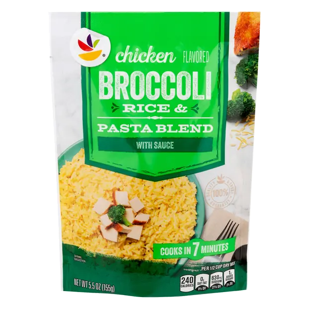 Chicken Broccoli Rice & Pasta Blend with Sauce