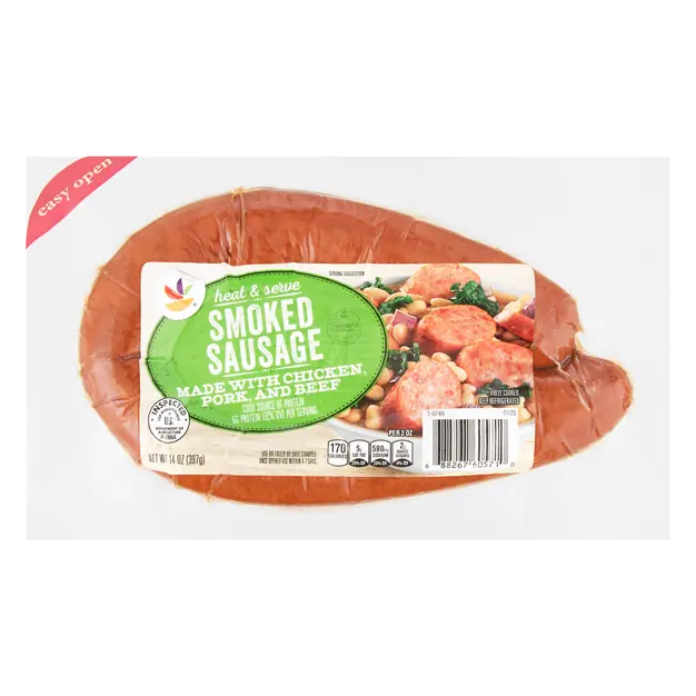 Chicken Pork & Beef Smoked Sausage Rope