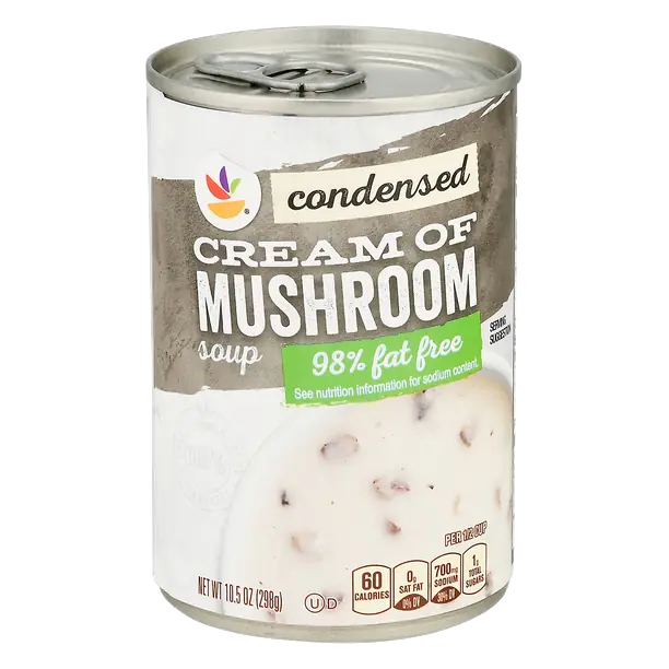 Condensed 98% Fat Free Cream of Mushroom Soup