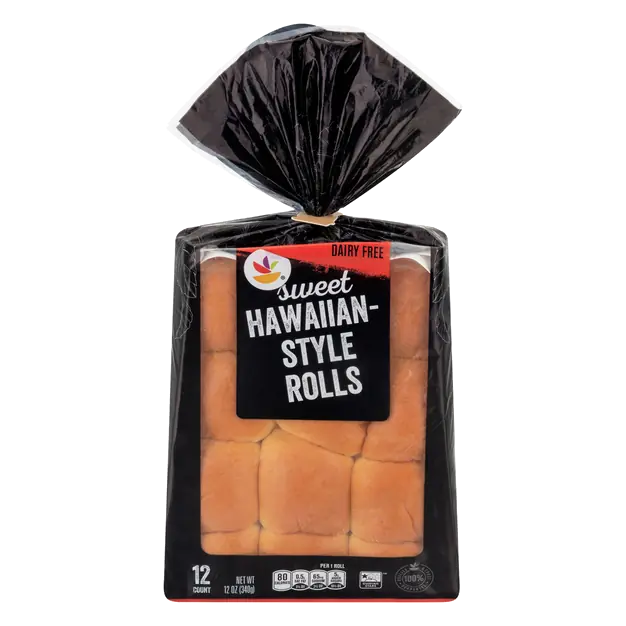 Dairy Free Sweet Hawaiian Style Rolls - 12 ct