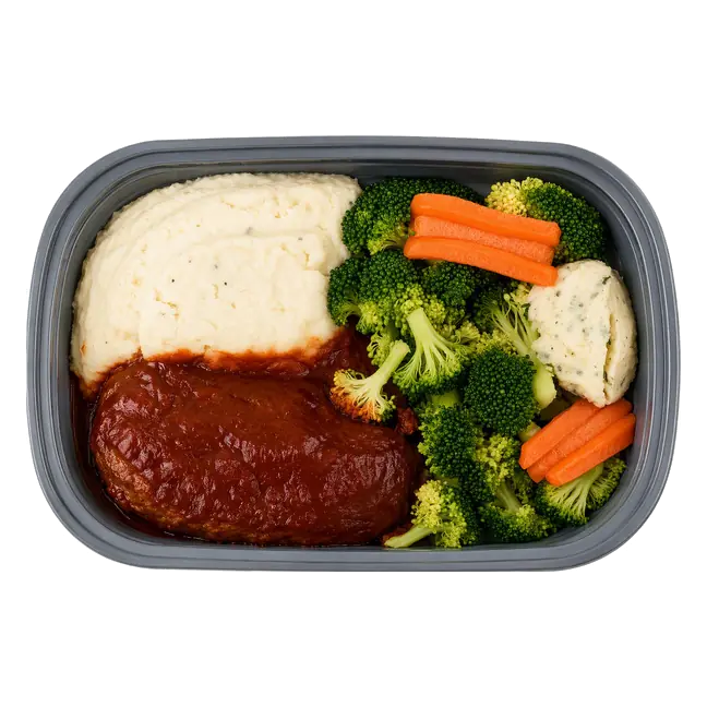 Freshly Made Meal Meatloaf