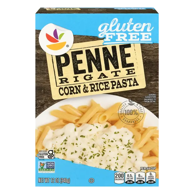 Gluten Free Penne Rigate Corn & Rice Pasta