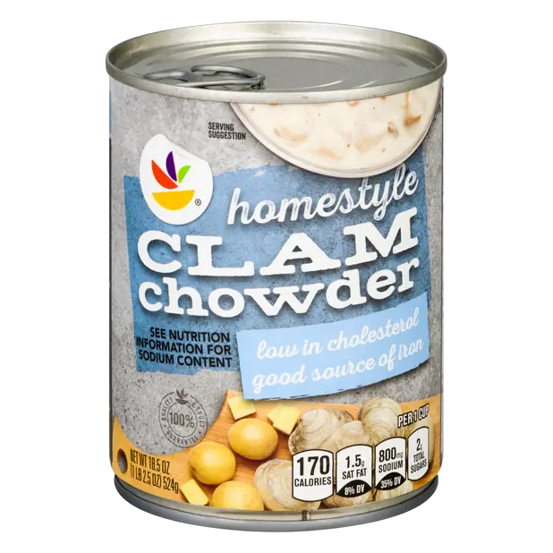 Homestyle Clam Chowder Soup