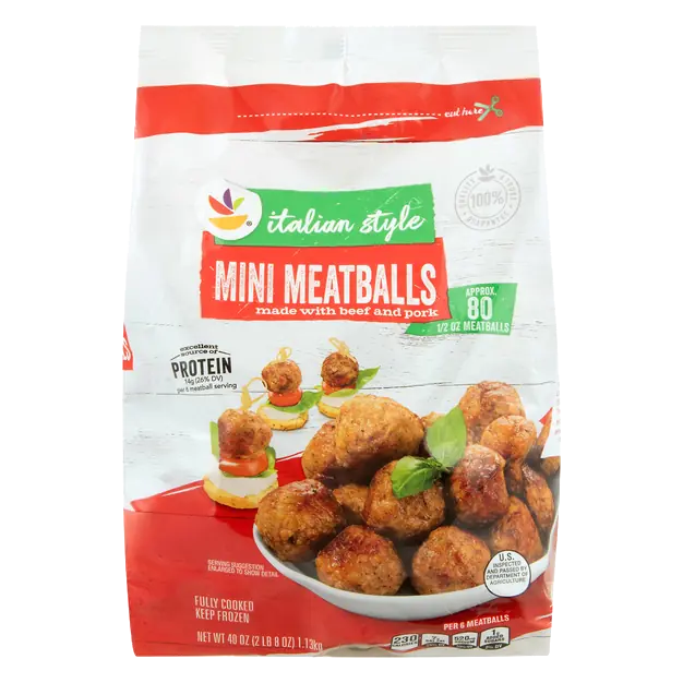 Italian Style Mini Meatballs Frozen