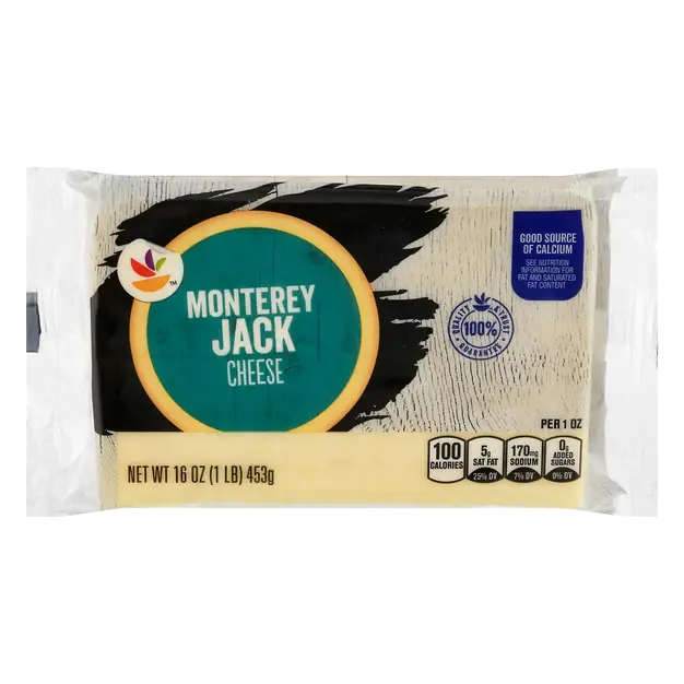 Monterey Jack Cheese Block
