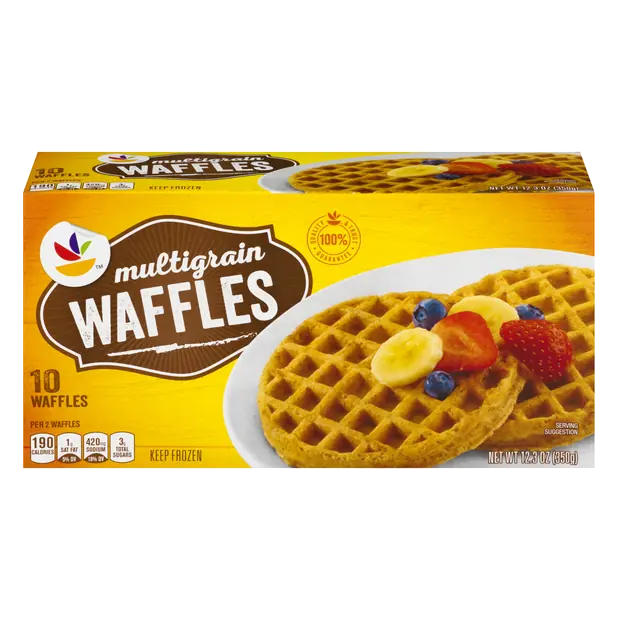 Multigrain Waffles - 10 ct