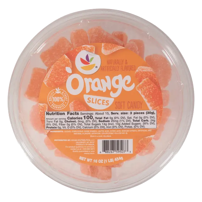 Orange Slices Soft Candy