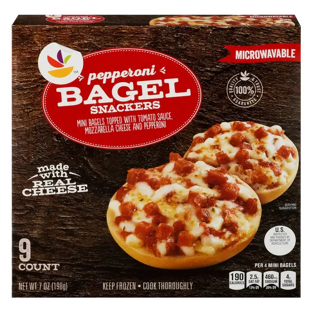 Pepperoni Bagel Snackers - 9 ct Frozen