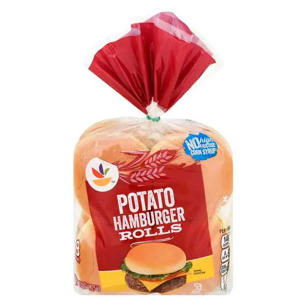 Potato Hamburger Rolls - 8 ct