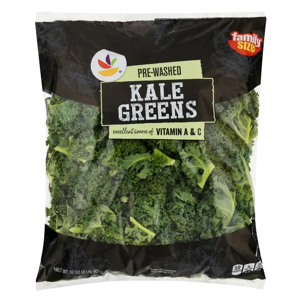 Pre-Washed Kale Greens