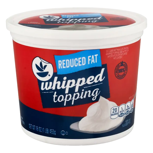 Reduced Fat Whipped Cream Topping