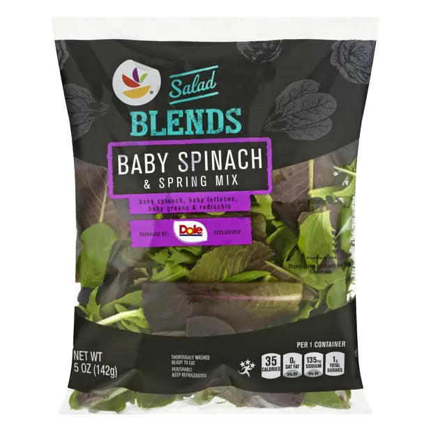 Salad Blends Baby Spinach & Spring Mix