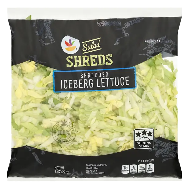 Salad Shreds Shredded Iceberg Lettuce
