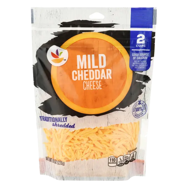 Traditionally Shredded Mild Cheddar Cheese