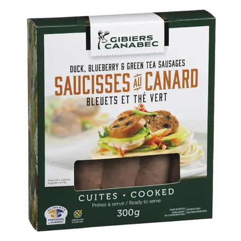 Sausages Duck Blueberry & Green Tea 300 g