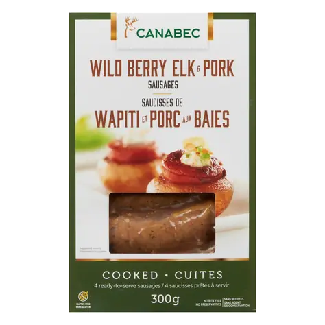 Sausages Elk & Field Berries 300 g
