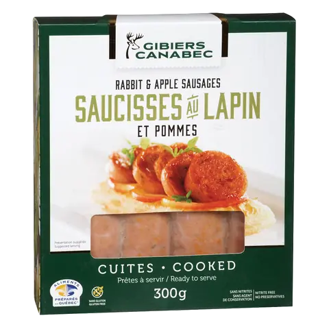 Sausages Rabbit & Apples 300 g