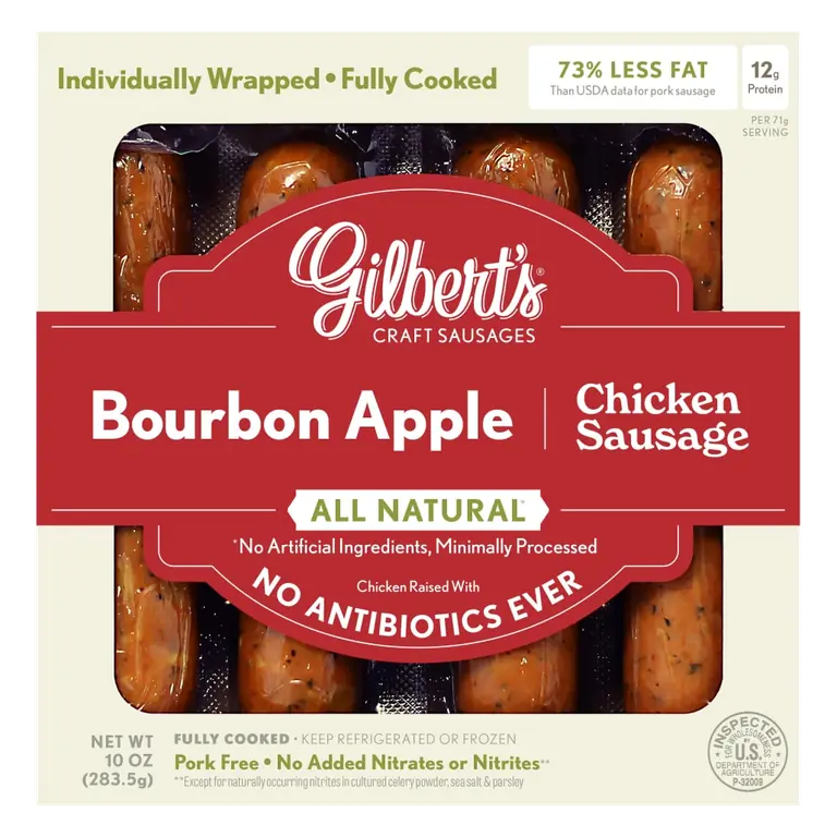 Bourbon Apple Chicken Sausage