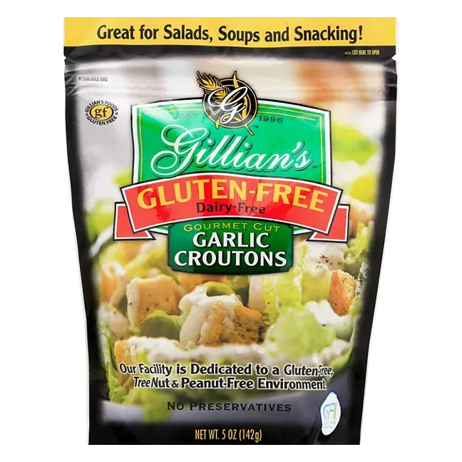 Gluten-Free Gourmet Cut Garlic Croutons