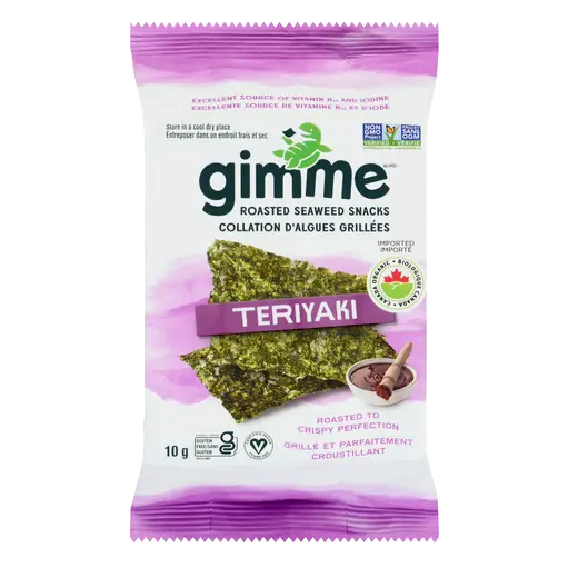 Organic Roasted Seaweed Teriyaki 10 g