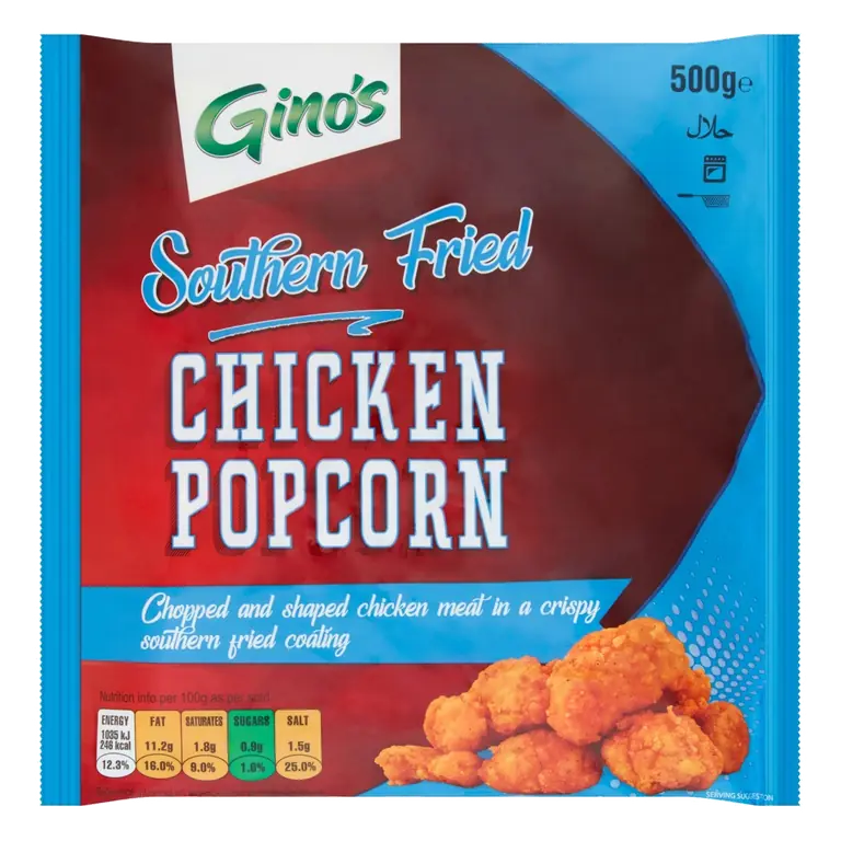 Southern Fried Chicken Popcorn 500g