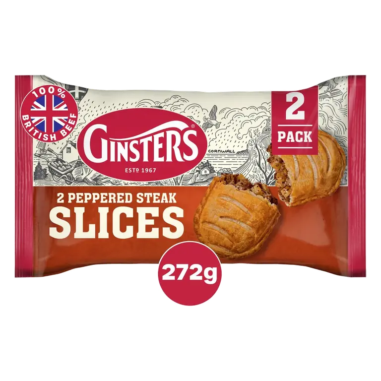 2 Peppered Steak Slice