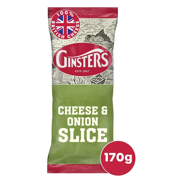 Cheese & Onion Slice 170g