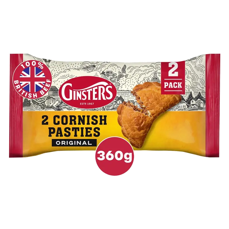 Cornish Pasties 2 x 180g