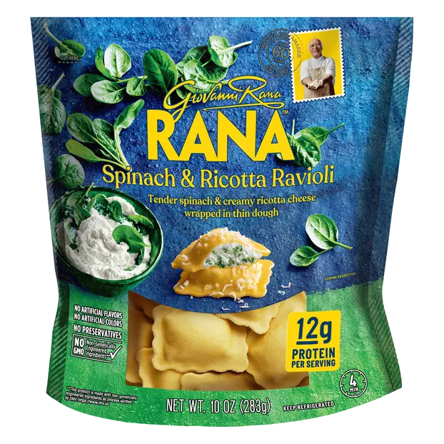 Spinach & Ricotta Ravioli Pasta Fresh