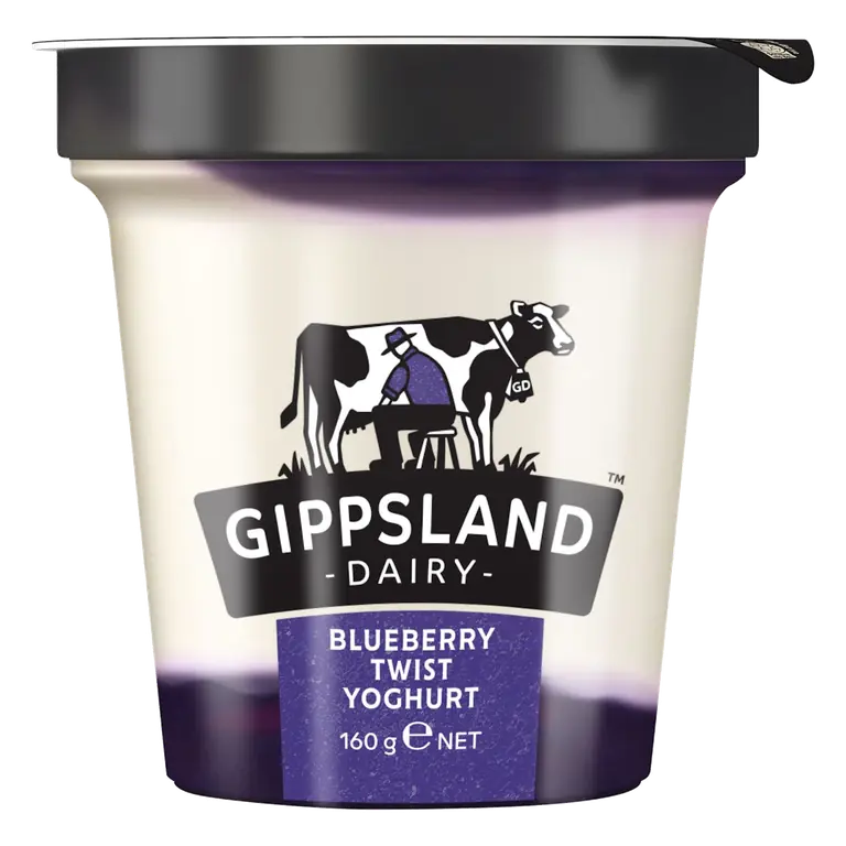 Gippsland Twist Blueberry Yoghurt