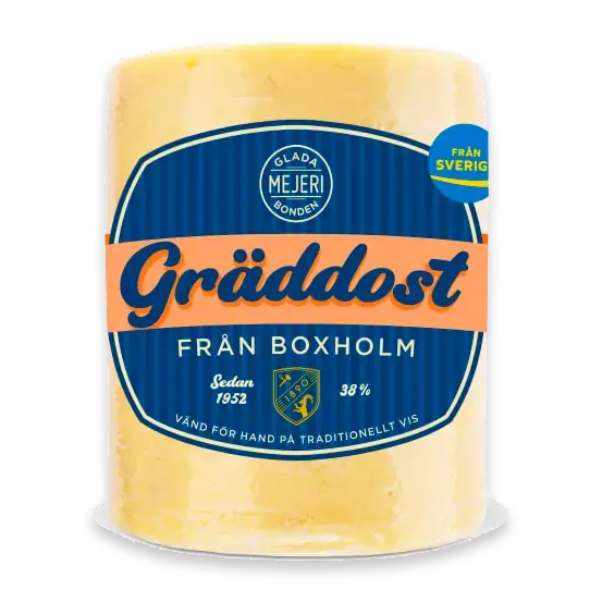Gräddost 38%