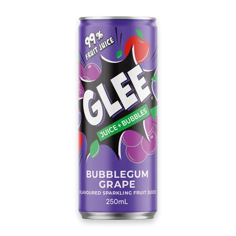 Sparkling Fruit Juice Bubblegum Grape